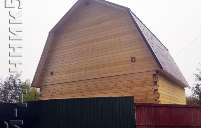 3 Брусовой дом К-5 6×6, 63 м², Ярославская область, жилой район Резинотехника, СНТ «Дудкино» (4)